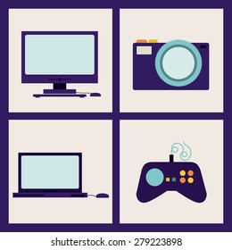 Internet design over white background, vector illustration