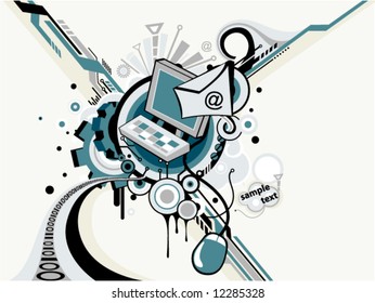 Internet Design - Vector