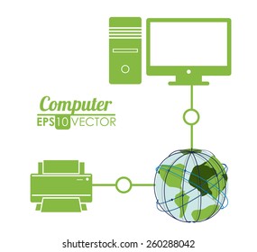 Internet design, vector illustration