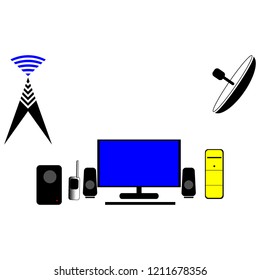 internet digital vector network computer technology