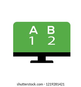Internet education concept