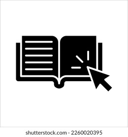 internet education concept icon, distant online courses, vector illustration on white background