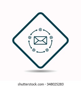 Internet e-mai.  icon