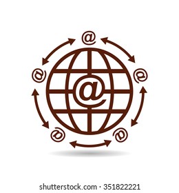 Internet e-mail icon