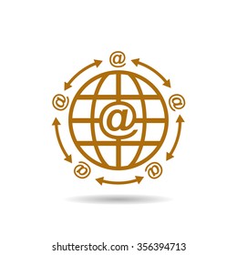 Internet e-mail icon