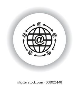 Internet e-mail. icon. vector design