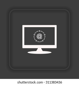 Internet e-mail. icon. vector design