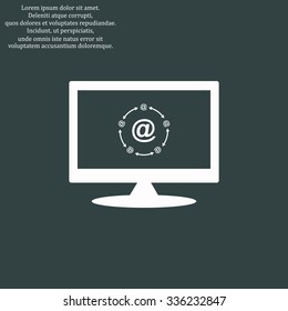 Internet e-mail. icon. vector design