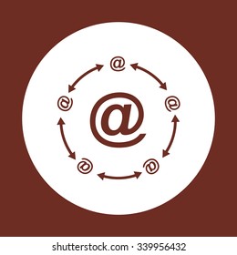 Internet e-mail. icon. vector design