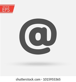 Internet e-mail icon. Web adress symbol. Send mail business mesage button.