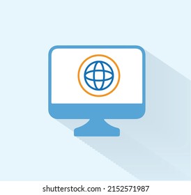 Internet Files Cookies icon vector design