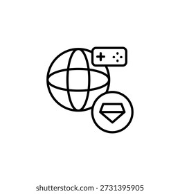 Conexión global de juegos de Internet con recompensas virtuales y entretenimiento