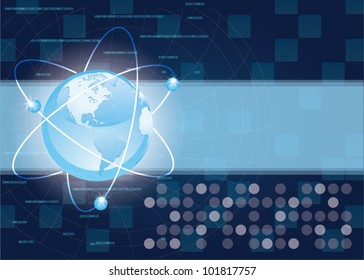 Internet global communications background