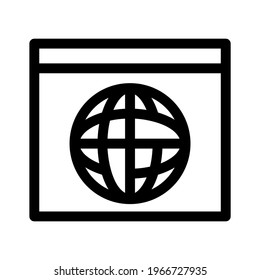 internet globe icon or logo isolated sign symbol vector illustration - high quality black style vector icons
