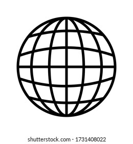 Internet. go to website symbol icon vector illustration color editable, on white backround