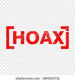 Internet Hoax And Fake News, Rubber Stamp
