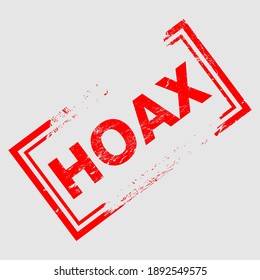 Internet Hoax And Fake News, Stamp Rubber