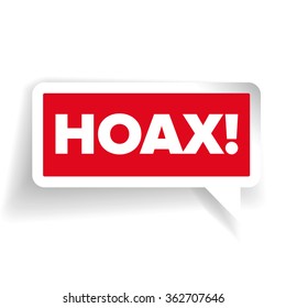 Internet Hoax Warning Label Vector Stock Vector (Royalty Free ...