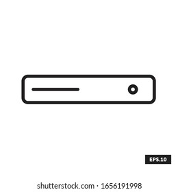 Internet-Hosting-Symbol, Cloud-Hosting-Zeichen/Symbol-Vektorillustration