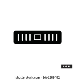 Internet Hosting Icon, Cloud Hosting Sign/symbol Vector