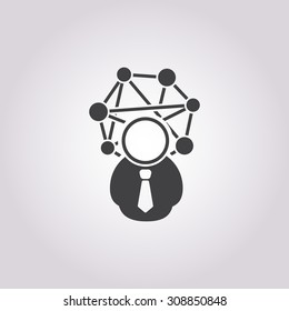 Internet icon. 