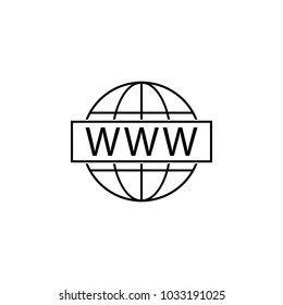 the Internet icon. Bad habit Elements for mobile concept and web apps. con for website design and development, app development. Premium icon on white background