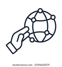 internet icon collection .design style with background