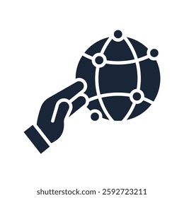 internet icon collection .design style with background