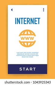 Internet Icon Concept