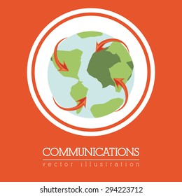 Internet icon digital design, vector illustration eps 10