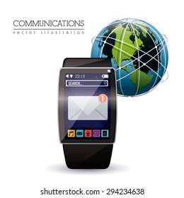 Internet icon digital design, vector illustration eps 10