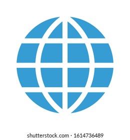 internet icon. flat illustration of internet vector icon. internet sign symbol