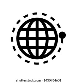 Internet icon, Go to web icon symbol vector. Go to web, web icon vector, web design space icon