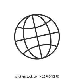 Internet Icon. Illustration of Data Access, Connection or Network As A Simple Vector, Trendy Sign & Symbol for Design and Websites, Presentation or Application.