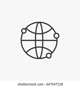 internet icon illustration isolated vector sign symbol