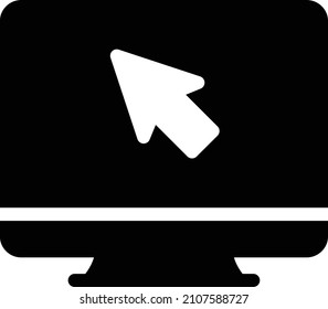Icono de Internet aislado en fondo blanco. Ilustración vectorial. Eps10. Icono de vector para el diseño y aplicación de sitios web