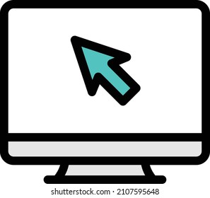 Icono de Internet aislado en fondo blanco. Ilustración vectorial. Eps10. Icono de vector para el diseño y aplicación de sitios web