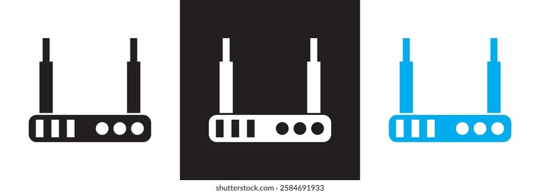 Internet icon. isolated on white and black background. vector illustration. EPS10