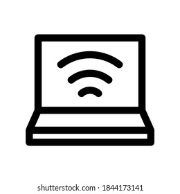 icono de internet o logotipo símbolo de signo aislado ilustración vectorial - iconos vectoriales de estilo negro de alta calidad
