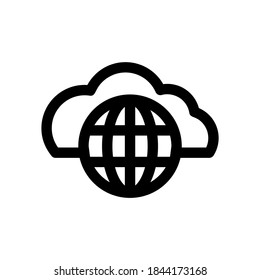 internet icon or logo isolated sign symbol vector illustration - high quality black style vector icons
