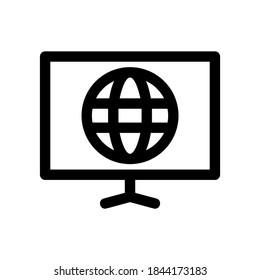 internet icon or logo isolated sign symbol vector illustration - high quality black style vector icons
