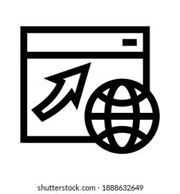 internet icon or logo isolated sign symbol vector illustration - high quality black style vector icons
