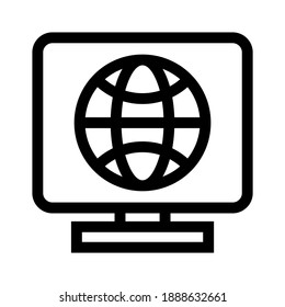 internet icon or logo isolated sign symbol vector illustration - high quality black style vector icons
