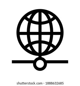 internet icon or logo isolated sign symbol vector illustration - high quality black style vector icons
