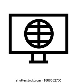 internet icon or logo isolated sign symbol vector illustration - high quality black style vector icons
