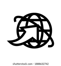 internet icon or logo isolated sign symbol vector illustration - high quality black style vector icons
