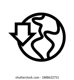 internet icon or logo isolated sign symbol vector illustration - high quality black style vector icons
