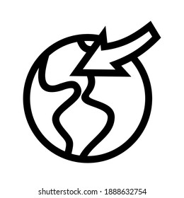 internet icon or logo isolated sign symbol vector illustration - high quality black style vector icons
