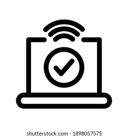 Internet icon or logo isolated sign symbol vector illustration - high quality black style vector icons
