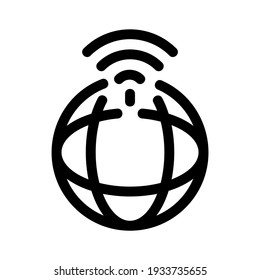 internet icon or logo isolated sign symbol vector illustration - high quality black style vector icons
